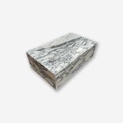 Block Coffee Table - Arabsecato Marble - Small | Natural Stone Co. gallery detail image