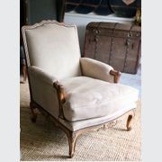 Louis XV Style Bergeres with a Matching Ottoman gallery detail image
