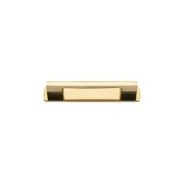 Cali Cabinet Pull with Backplate - CTC 96mm gallery detail image