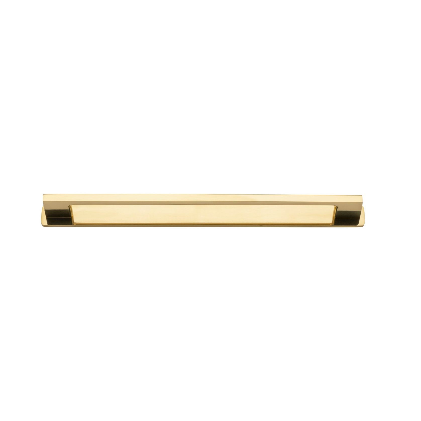 Cali Cabinet Pull with Backplate - CTC 256mm gallery detail image