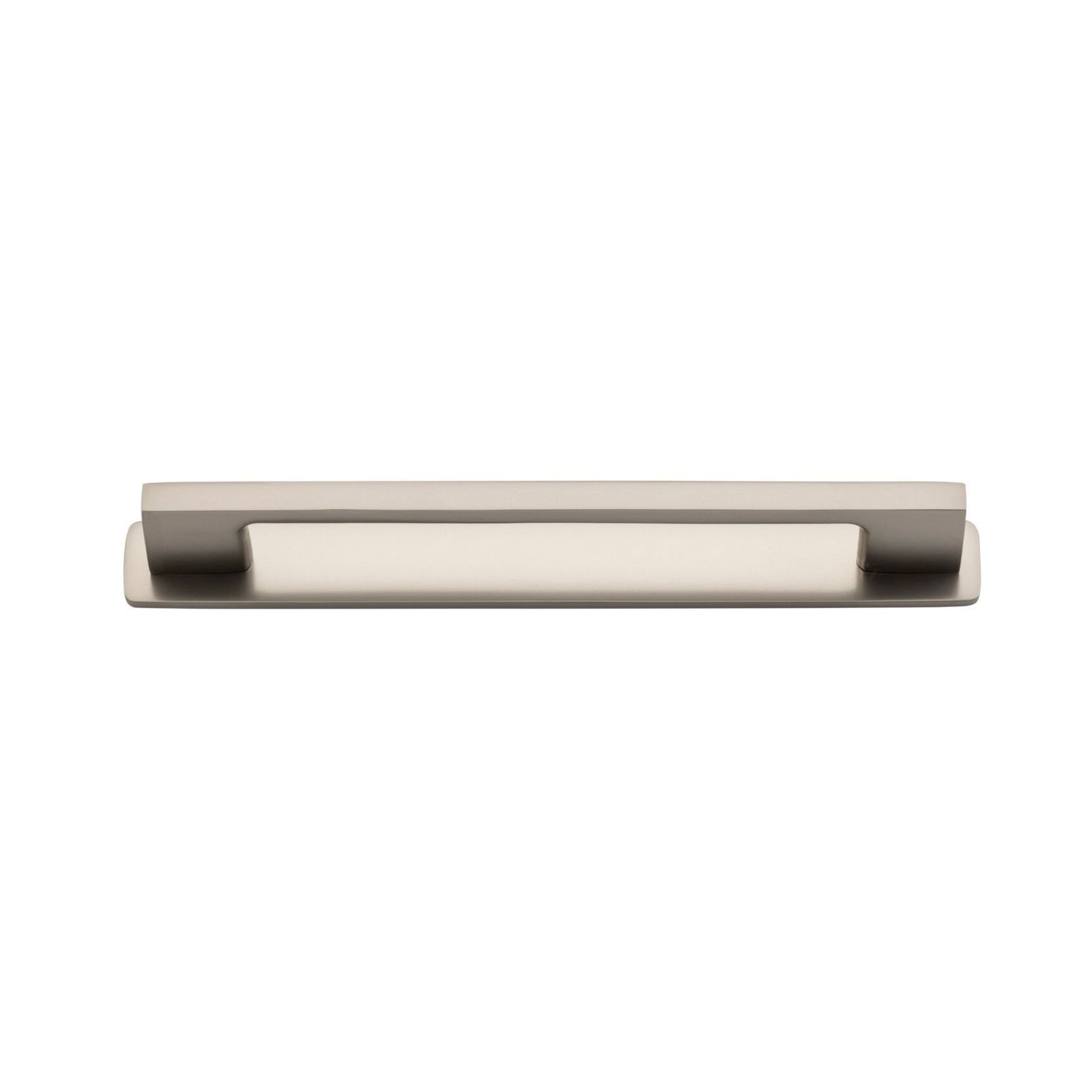 Cali Cabinet Pull with Backplate - CTC 160mm gallery detail image