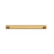 Cali Cabinet Pull with Backplate - CTC 256mm gallery detail image