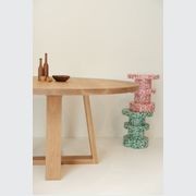 Cross Base Table In Solid Oak gallery detail image