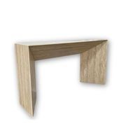 Wolf Hallway Console - Veincut Travertine | Natural Stone Co. gallery detail image