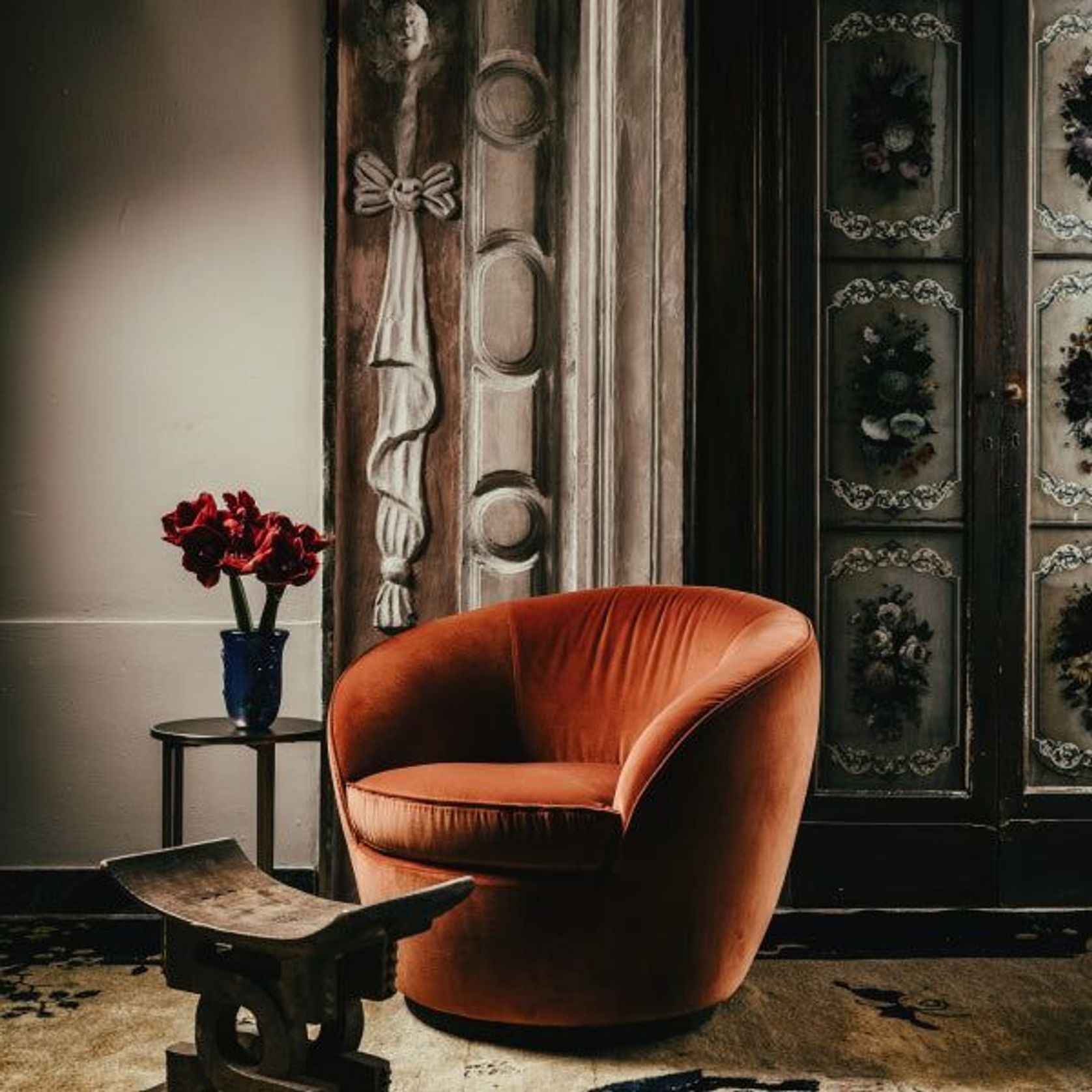 Giulia Swivel Armchair gallery detail image