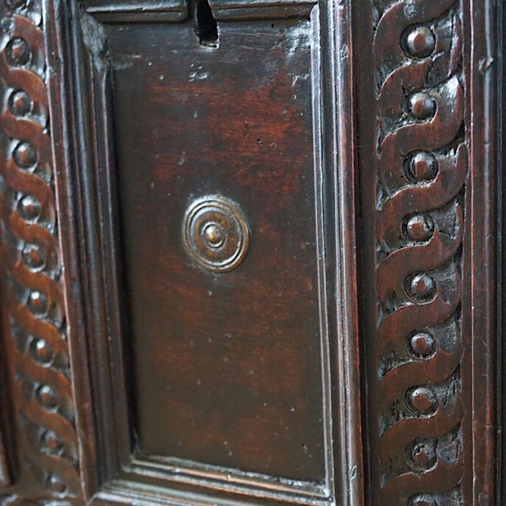 Italian 17th Century Walnut Cassone Chest gallery detail image