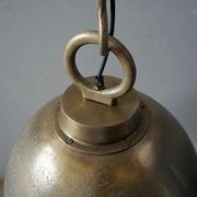 Industrial Brass Dome Pendant Lights gallery detail image