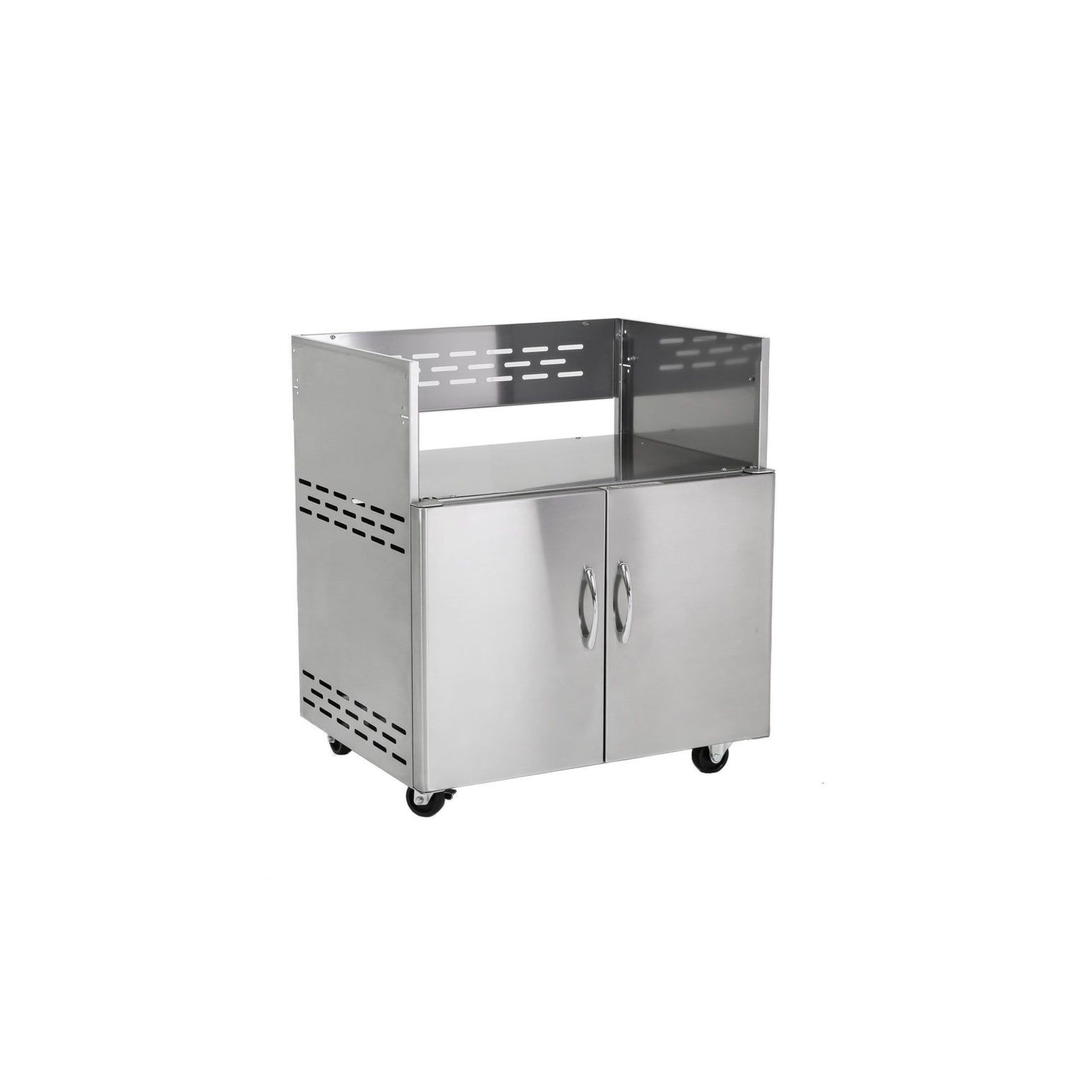 Classic Stainless Steel 32" BBQ Cart gallery detail image