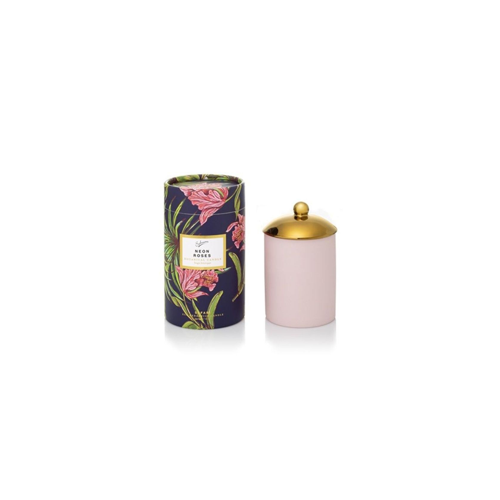 Sohum Eco Neon Roses Candle gallery detail image