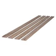 WOODFLEX Outdoor & Indoor Solid Hard Wood Slat Wall & Ceiling Cladding - Oak - 2700mm x 560mm gallery detail image
