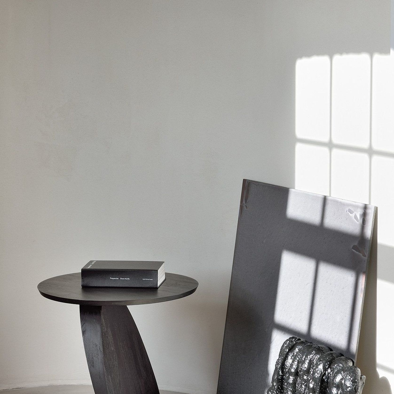 Teak Oblic side table gallery detail image