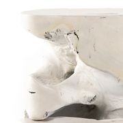Ivory Teak Accent Table gallery detail image