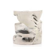 Ivory Teak Accent Table gallery detail image