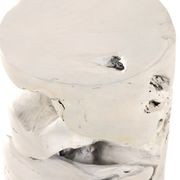 Ivory Teak Accent Table gallery detail image