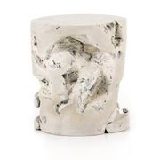 Ivory Teak Accent Table gallery detail image