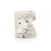 Ivory Teak Accent Table gallery detail image