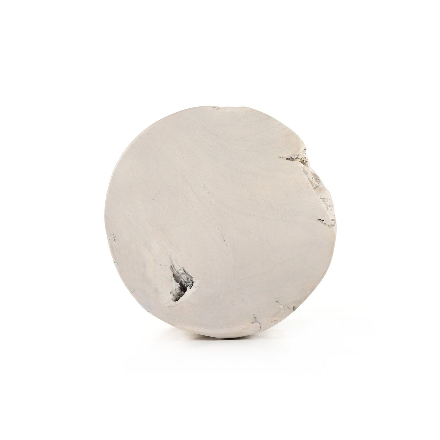 Ivory Teak Accent Table gallery detail image