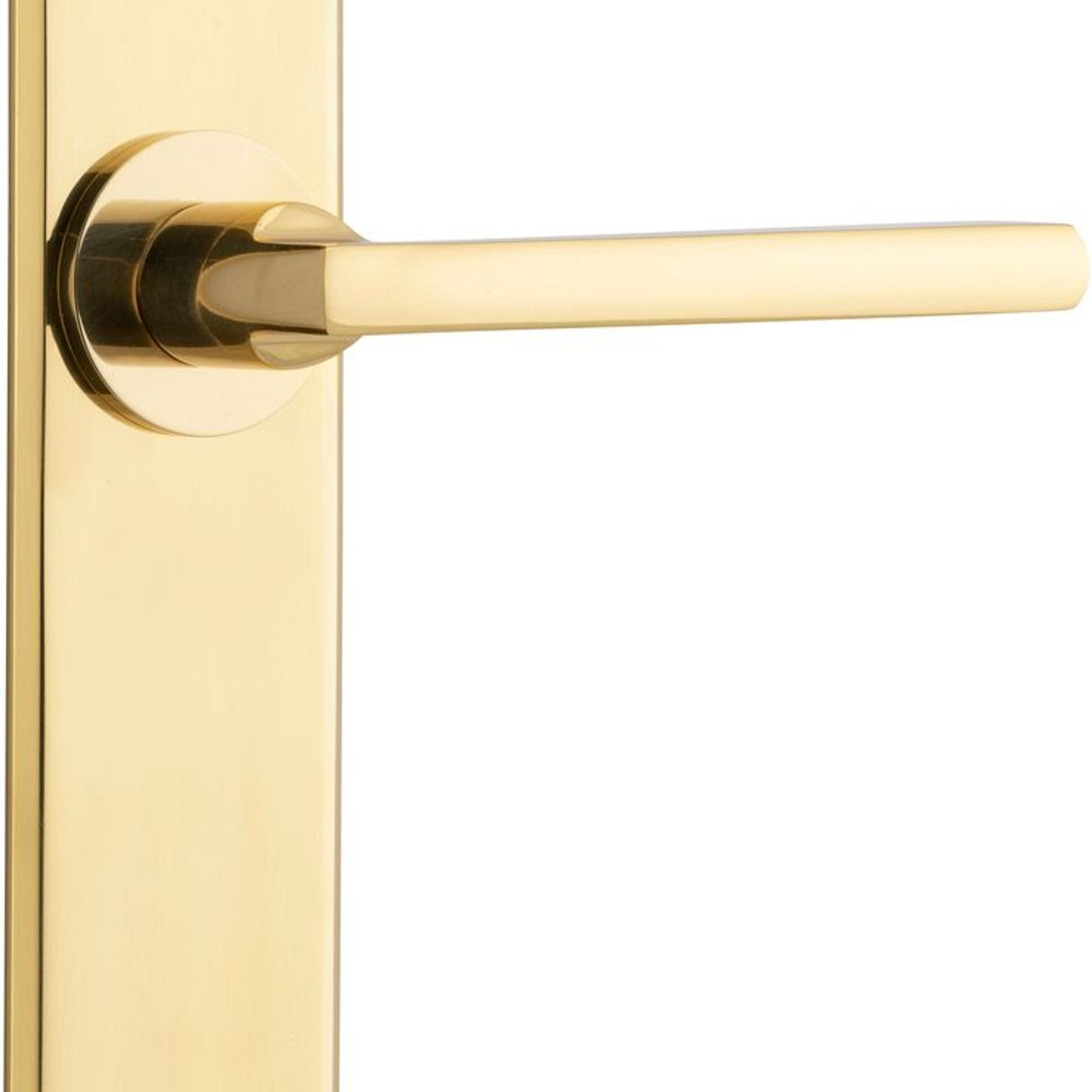 Baltimore Lever - Chamfered Backplate gallery detail image
