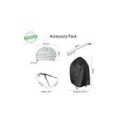 21-Inch Kamado Ceramic Charcoal Grill With Bonus Accessory Pack gallery detail image