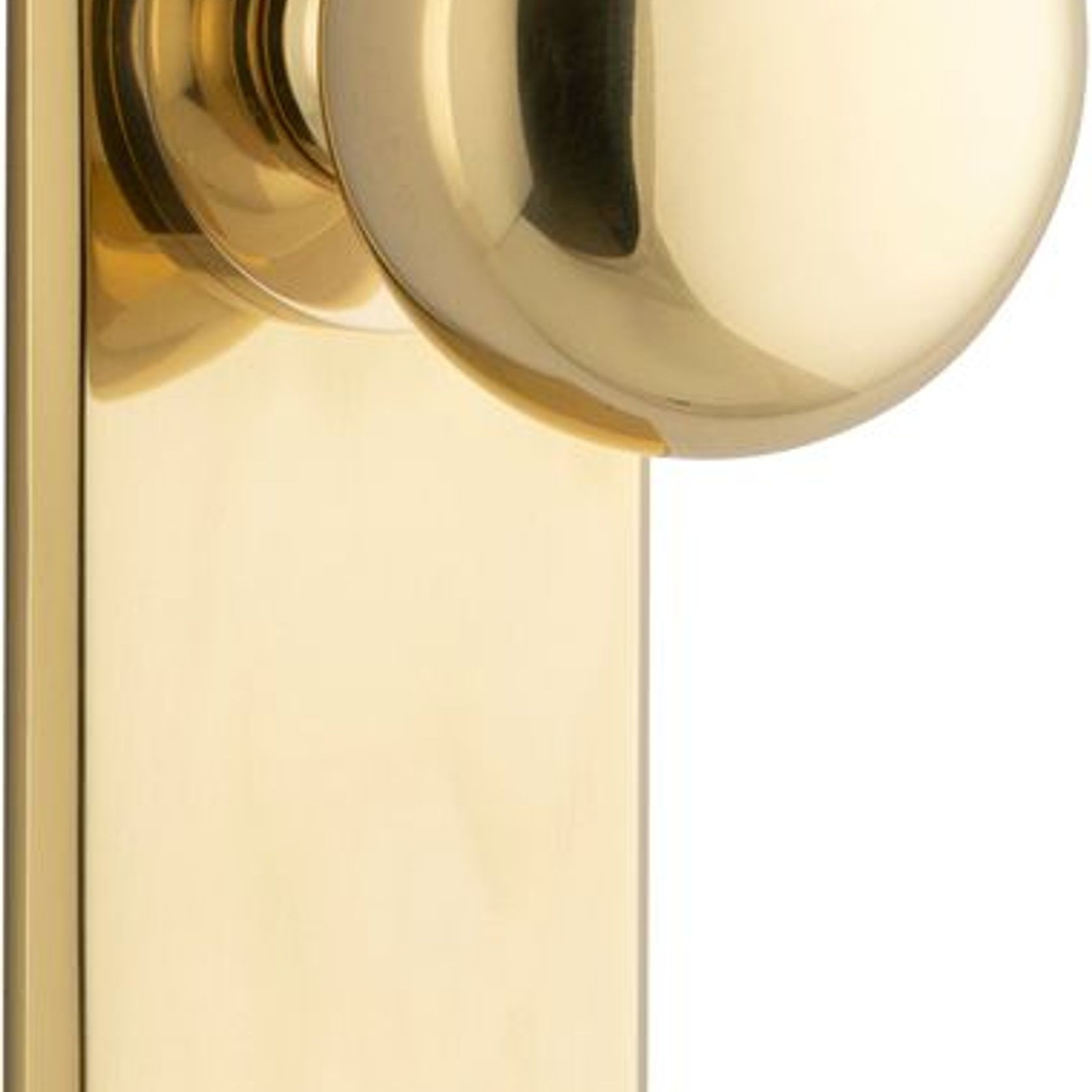 Cambridge Knob - Chamfered Backplate gallery detail image