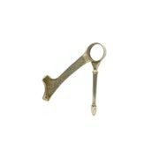 106 Brass Footrail Bracket gallery detail image