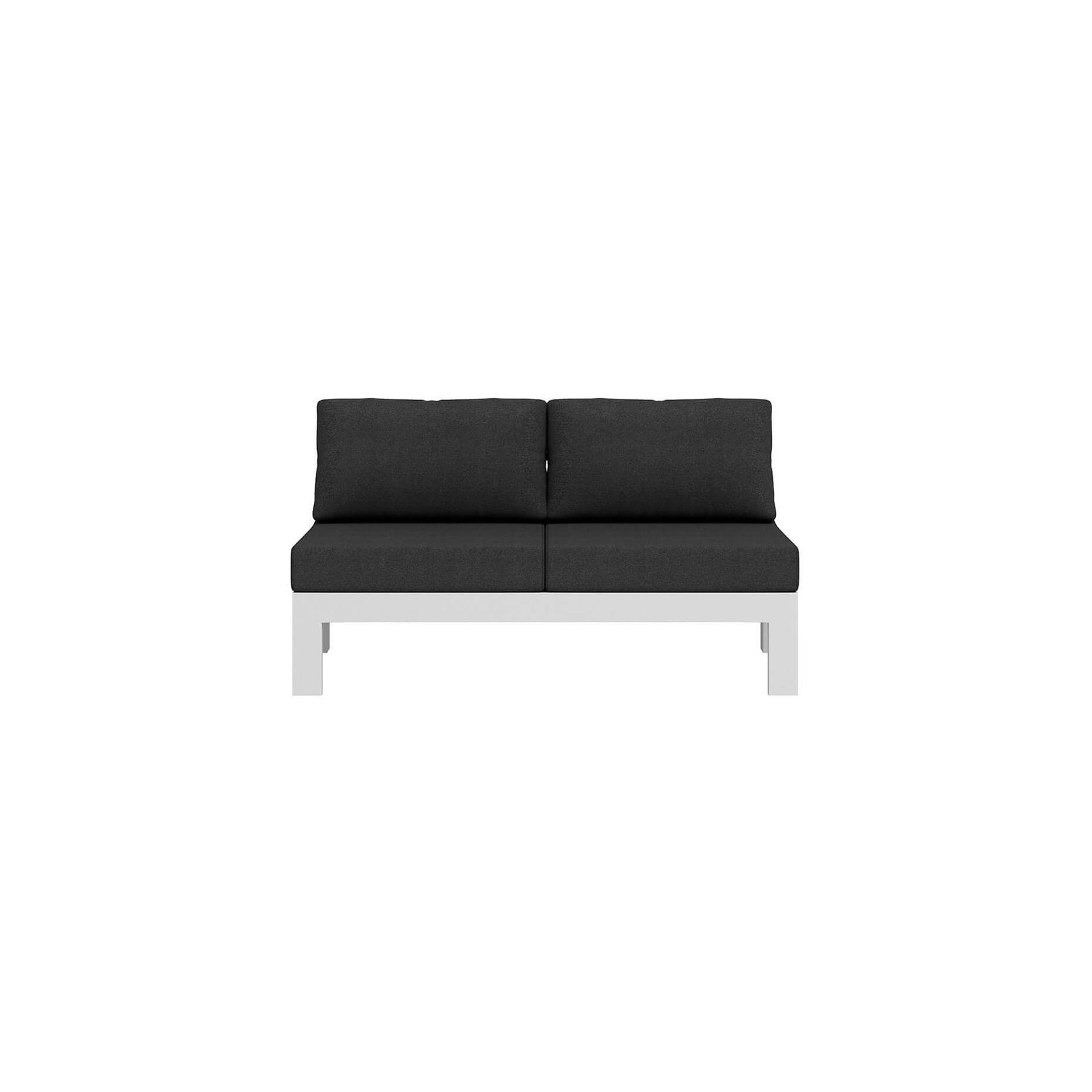 Sandpiper 2.0 Outdoor Armless Loveseat gallery detail image