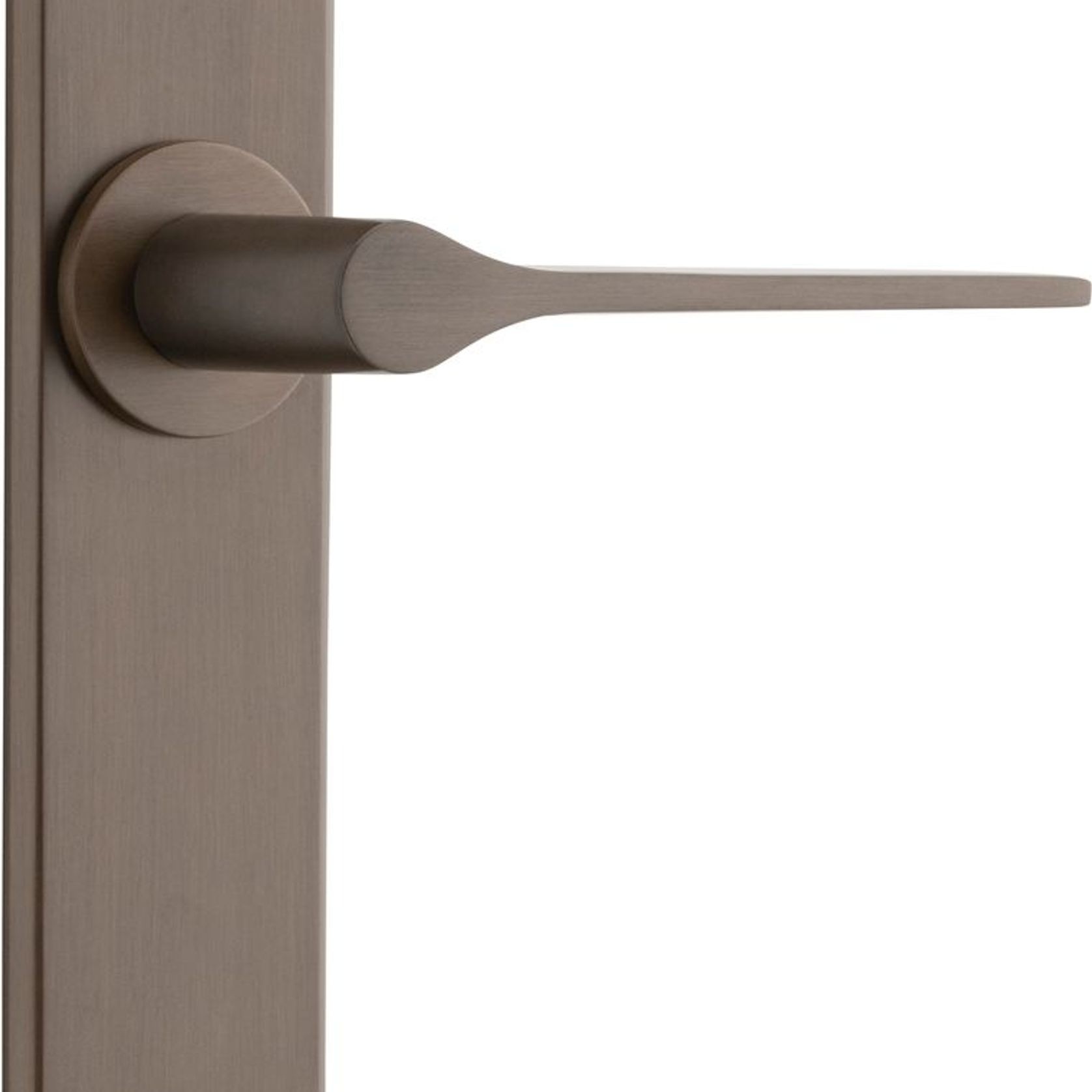 Como Lever - Chamfered Backplate gallery detail image