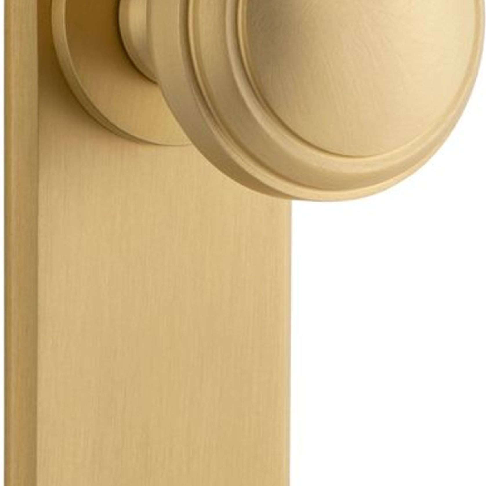 Paddington Knob - Chamfered Backplate gallery detail image