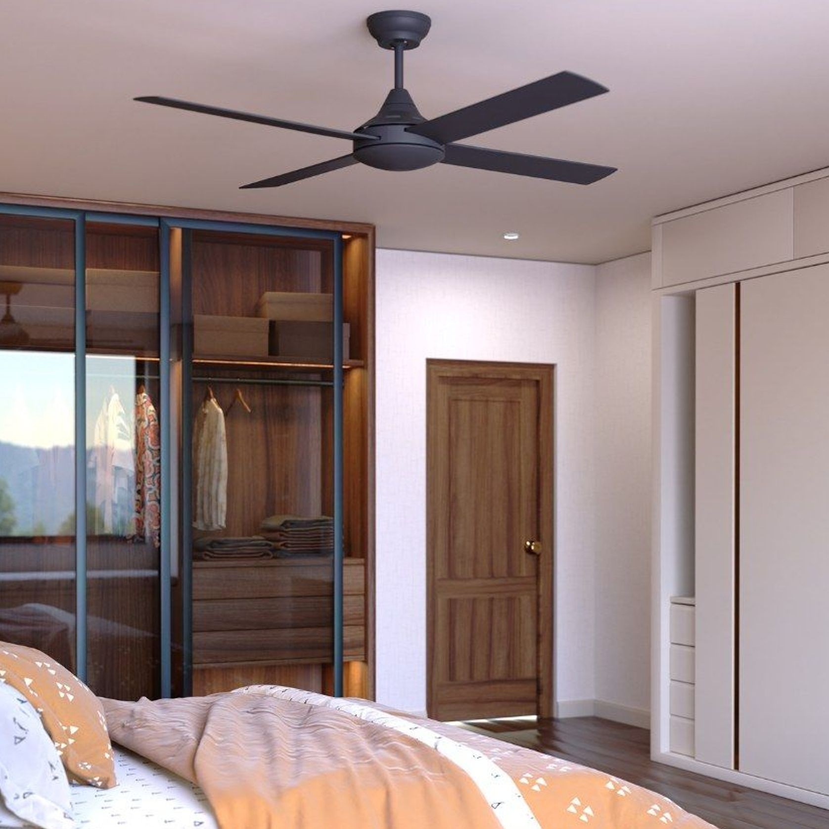 Kestrel Indoor/Outdoor 4-Blade Ceiling Fan gallery detail image
