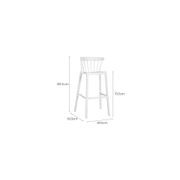 Aria Outdoor Patio Bar Chair gallery detail image