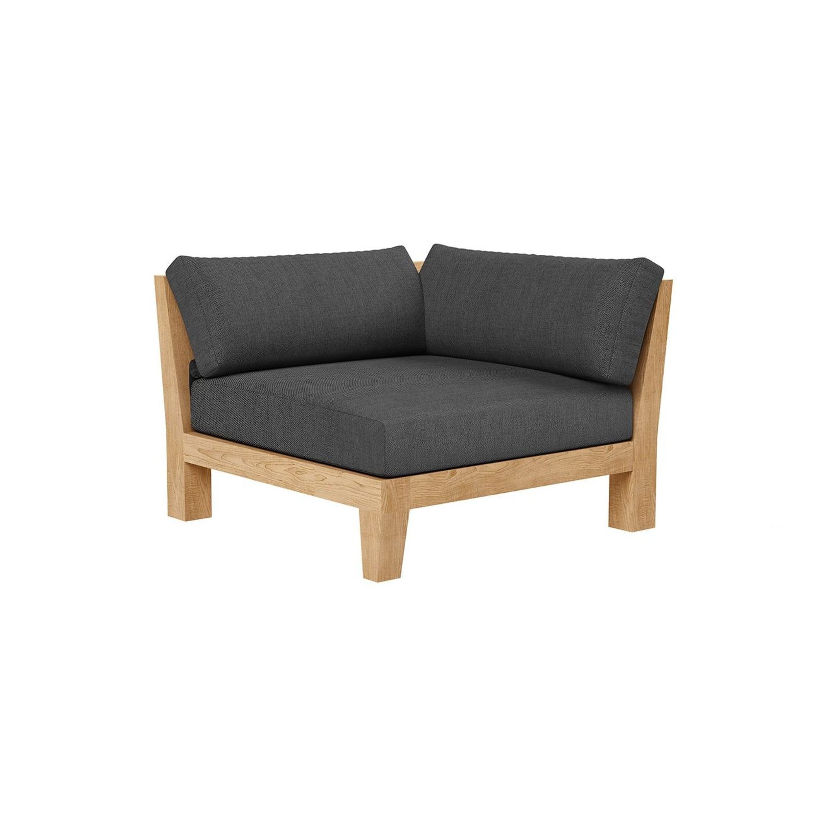 Newport Teak Outdoor Corner Chair gallery detail image