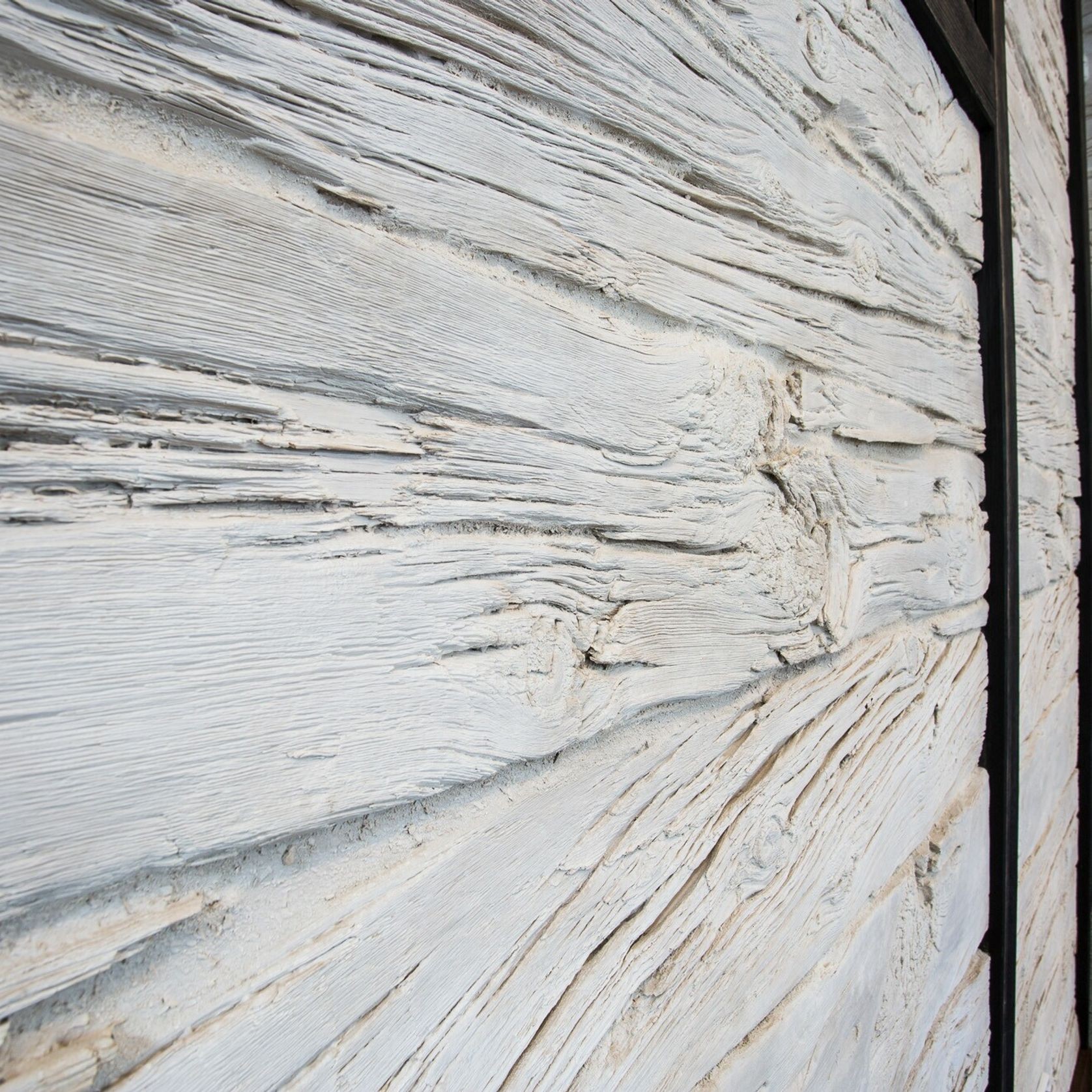 Wooden Sleeper Wall Panels by Muros | Bone Raw Timber gallery detail image