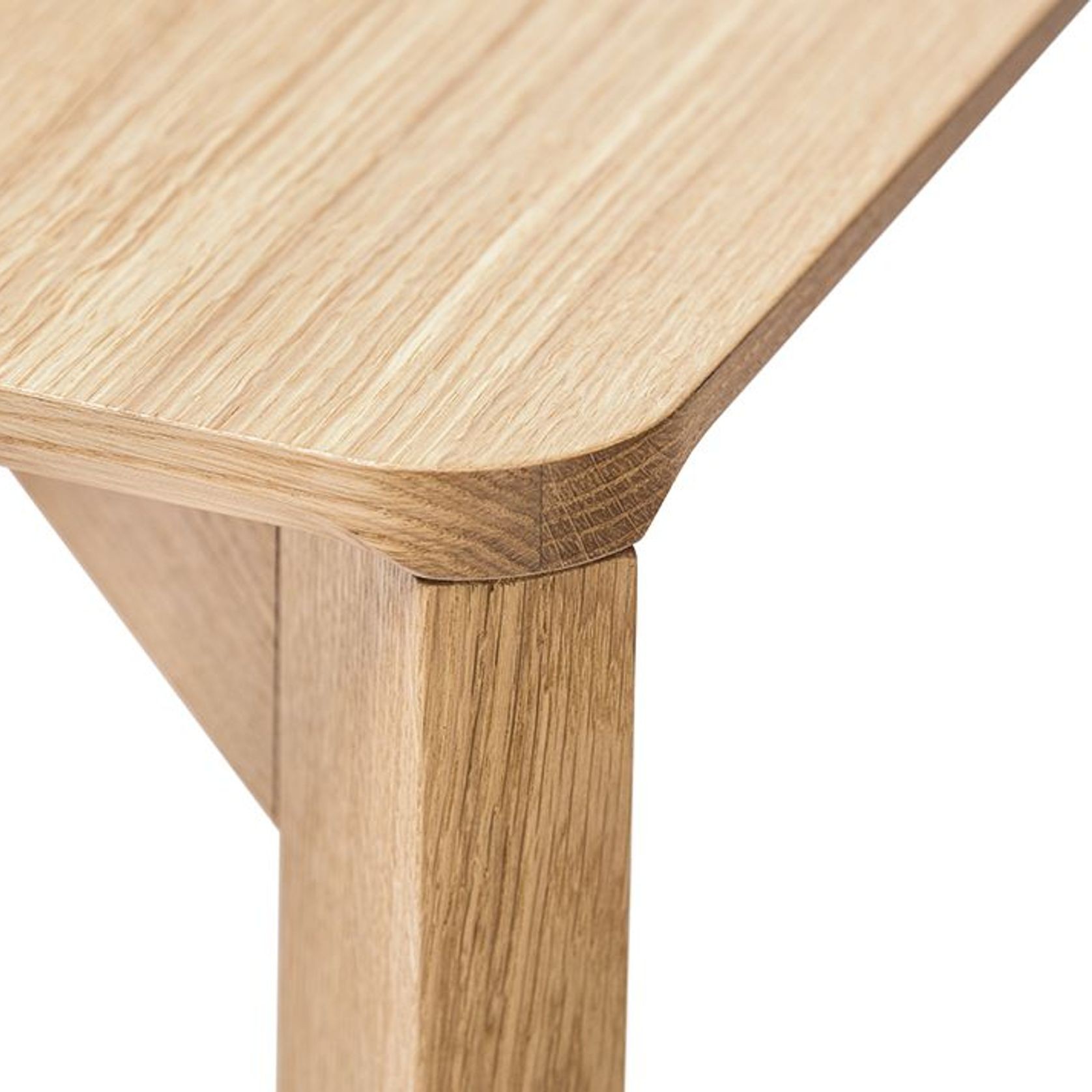 Lasu Dining Table - Natural Oak - by TON gallery detail image