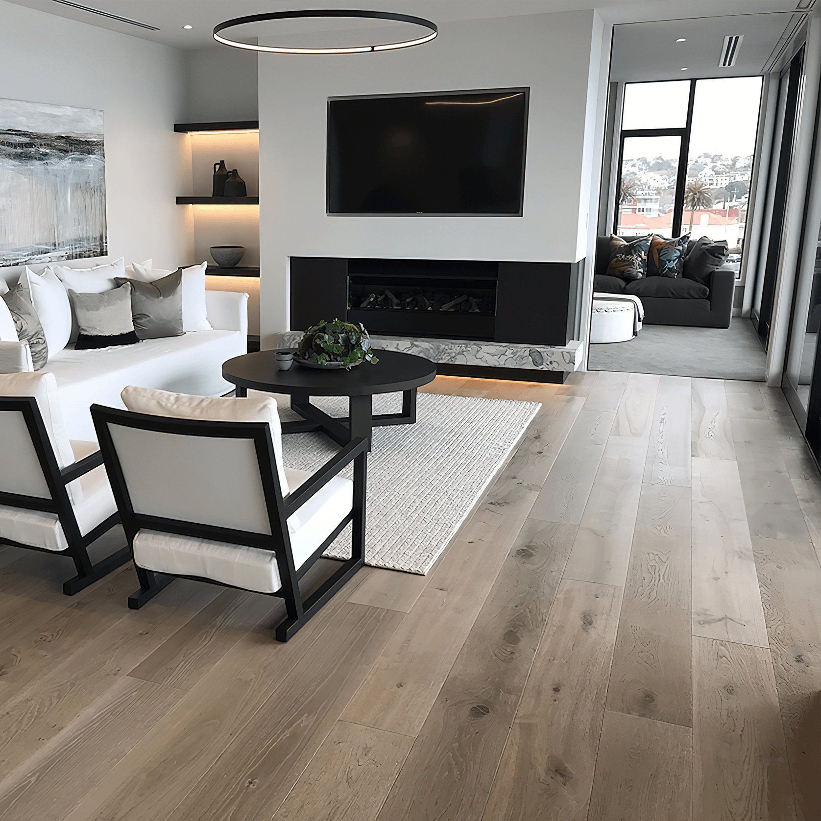 Champagne European Oak Flooring gallery detail image