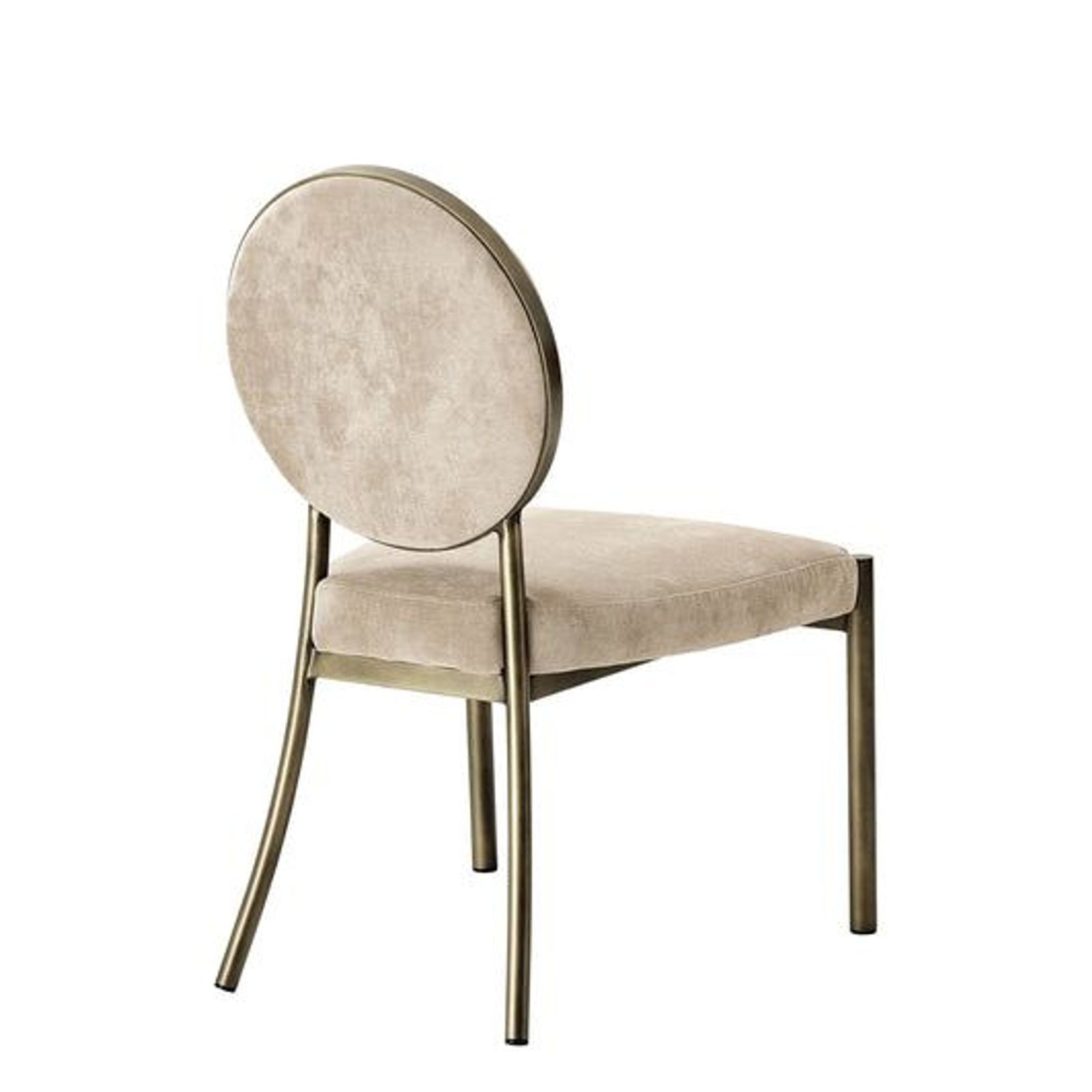 Brushed Brass Dining Chair gallery detail image