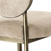 Brushed Brass Dining Chair gallery detail image