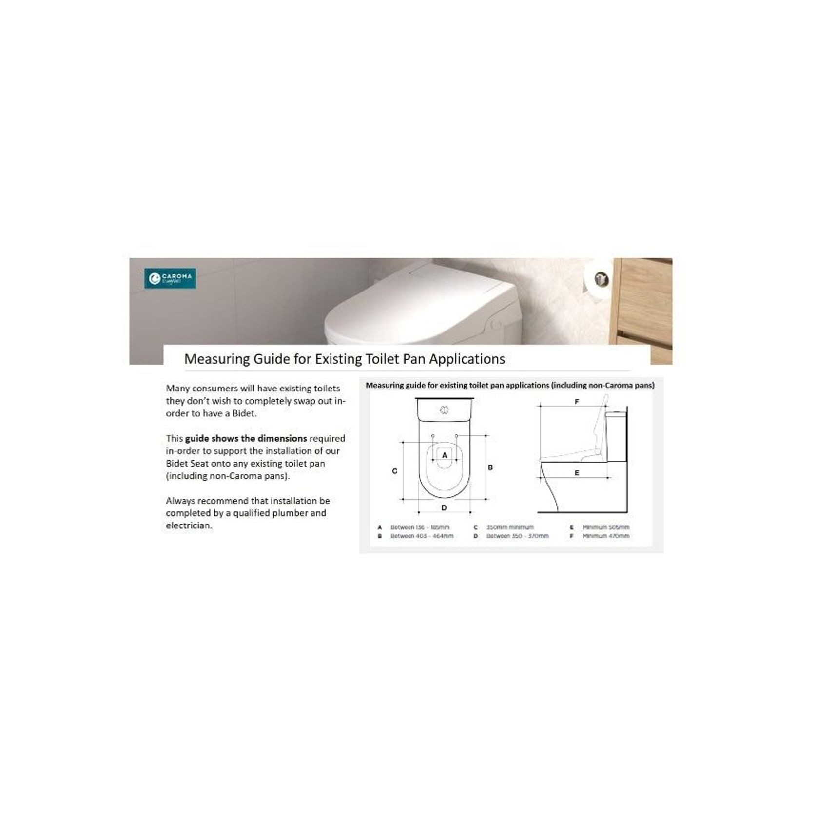 Caroma Livewell Electronic Bidet Seat gallery detail image