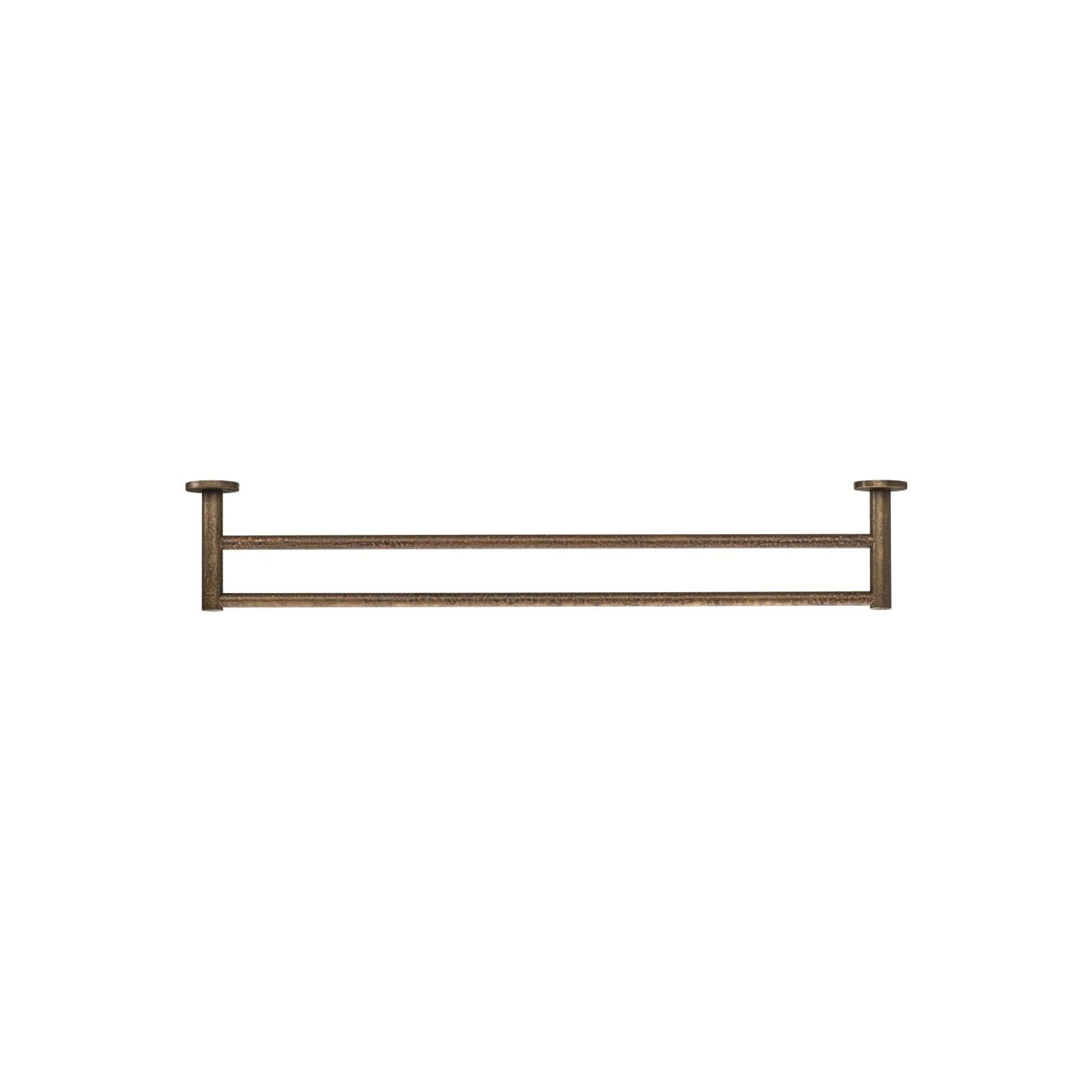 LVB Mica Double Towel Rail | 800mm gallery detail image