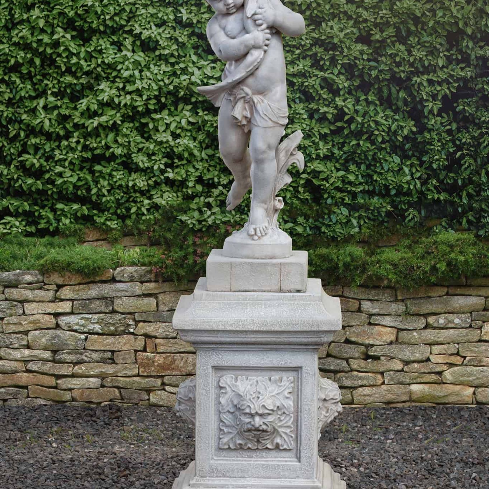 Boy with Fish on Plinth gallery detail image