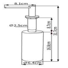 Mica Soap Dispenser gallery detail image
