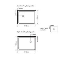 Premier Frameless 2 Sided Sliding Door Shower 1200×900 gallery detail image