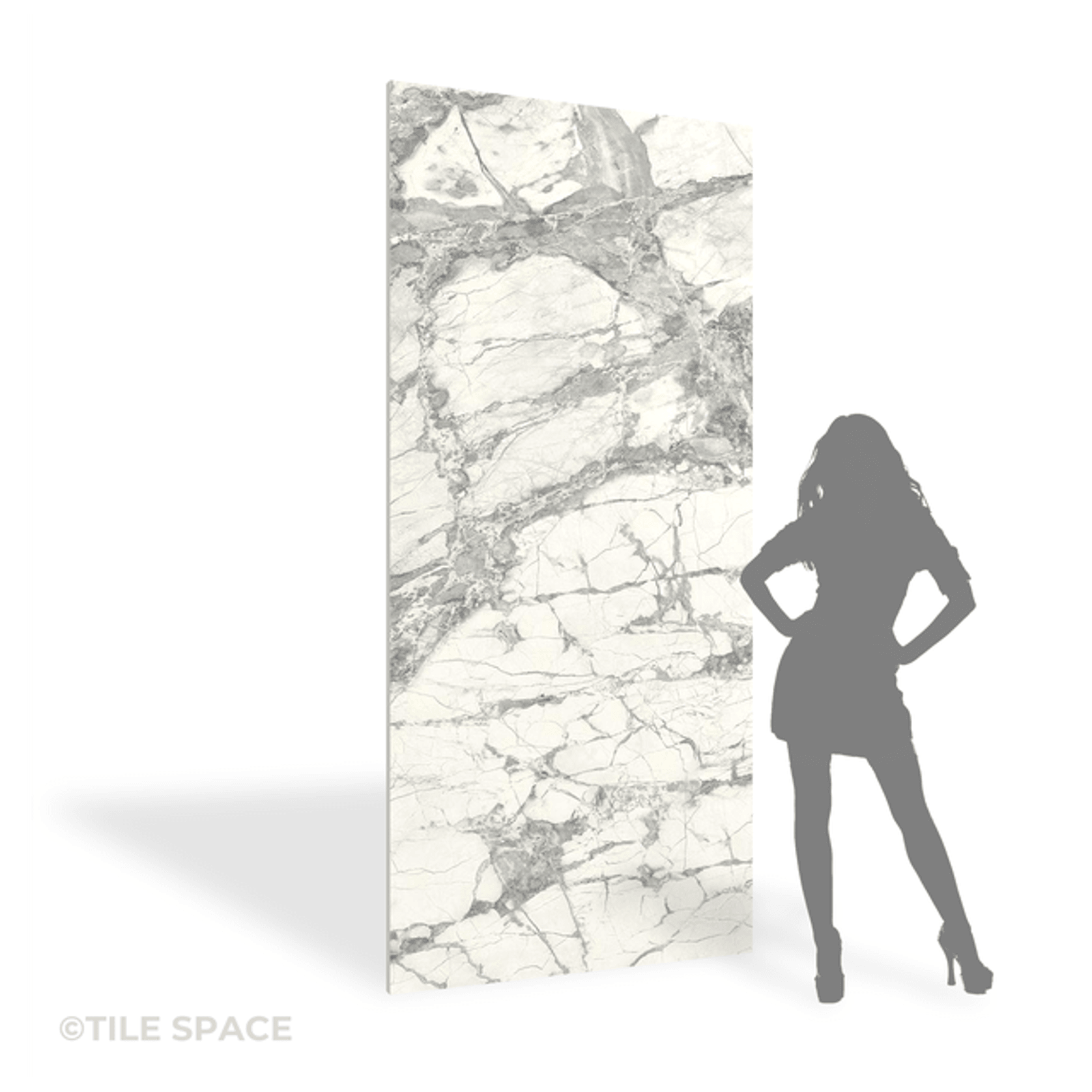 Invisible Light Sat Marble Tile gallery detail image