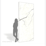 Statuario Supremo Satin Marble Tile gallery detail image