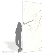 Statuario Supremo Satin Marble Tile gallery detail image