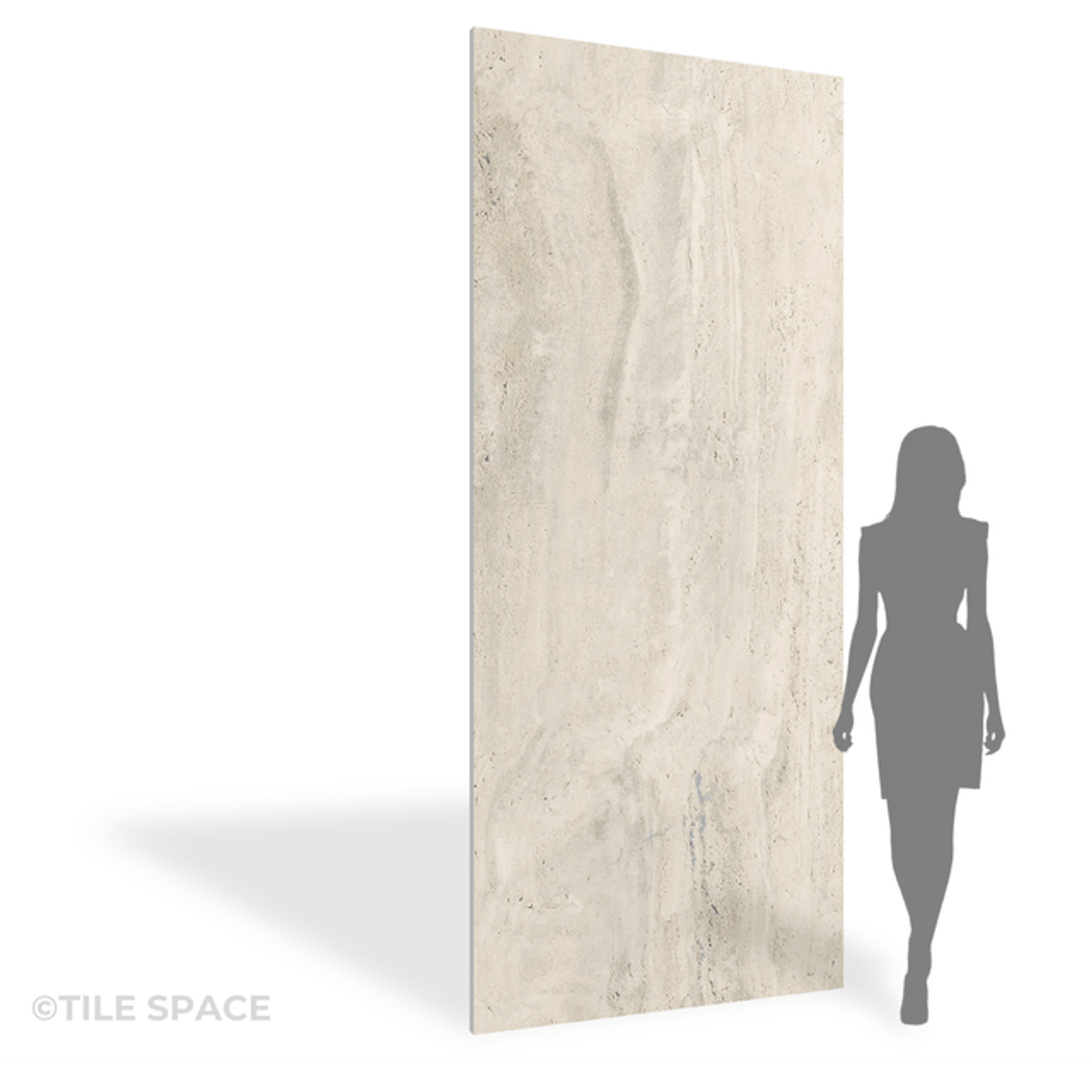 Navona Bone Vein Matt Travertine Tile gallery detail image