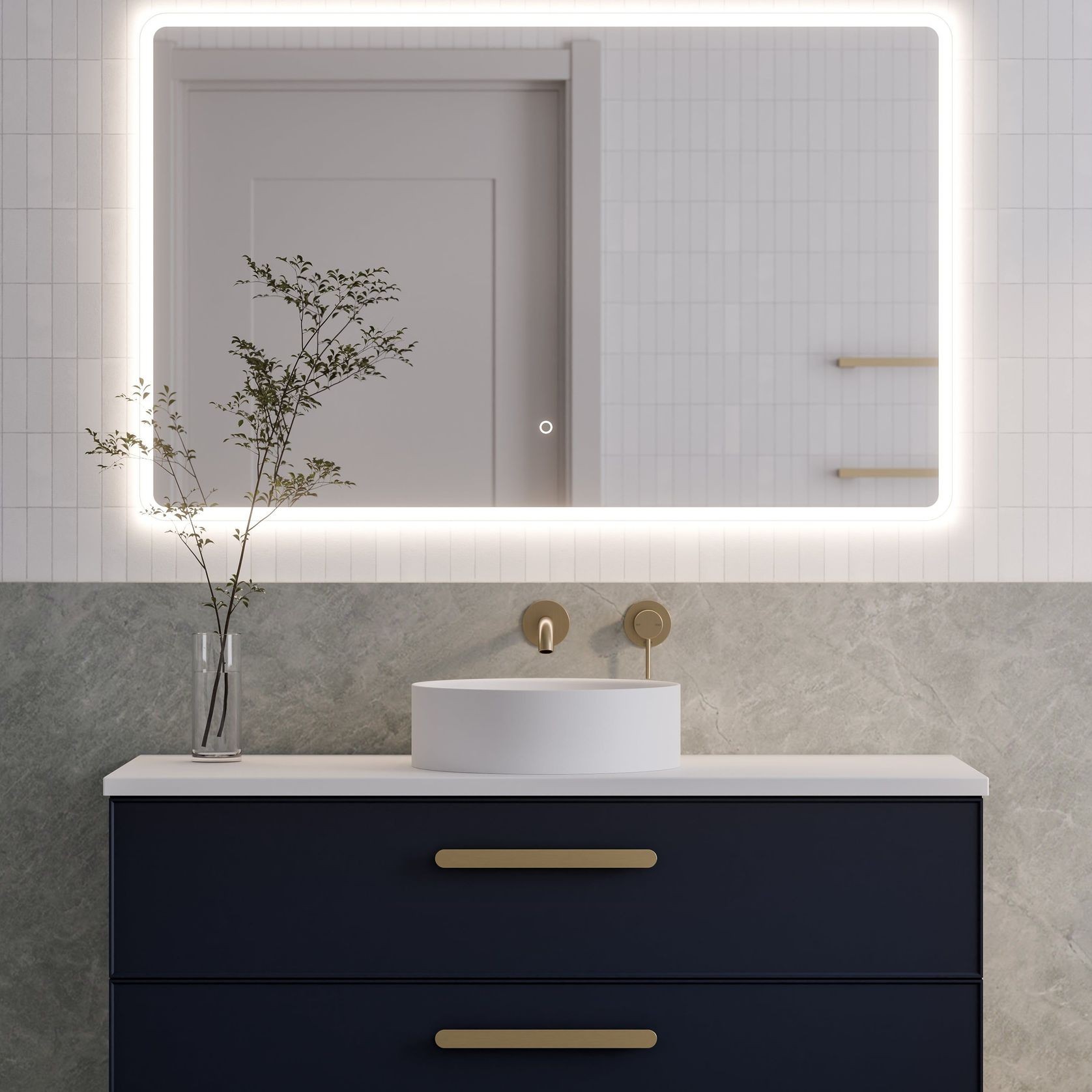 Lineare 1200 Axel Double Drawer Vanity gallery detail image