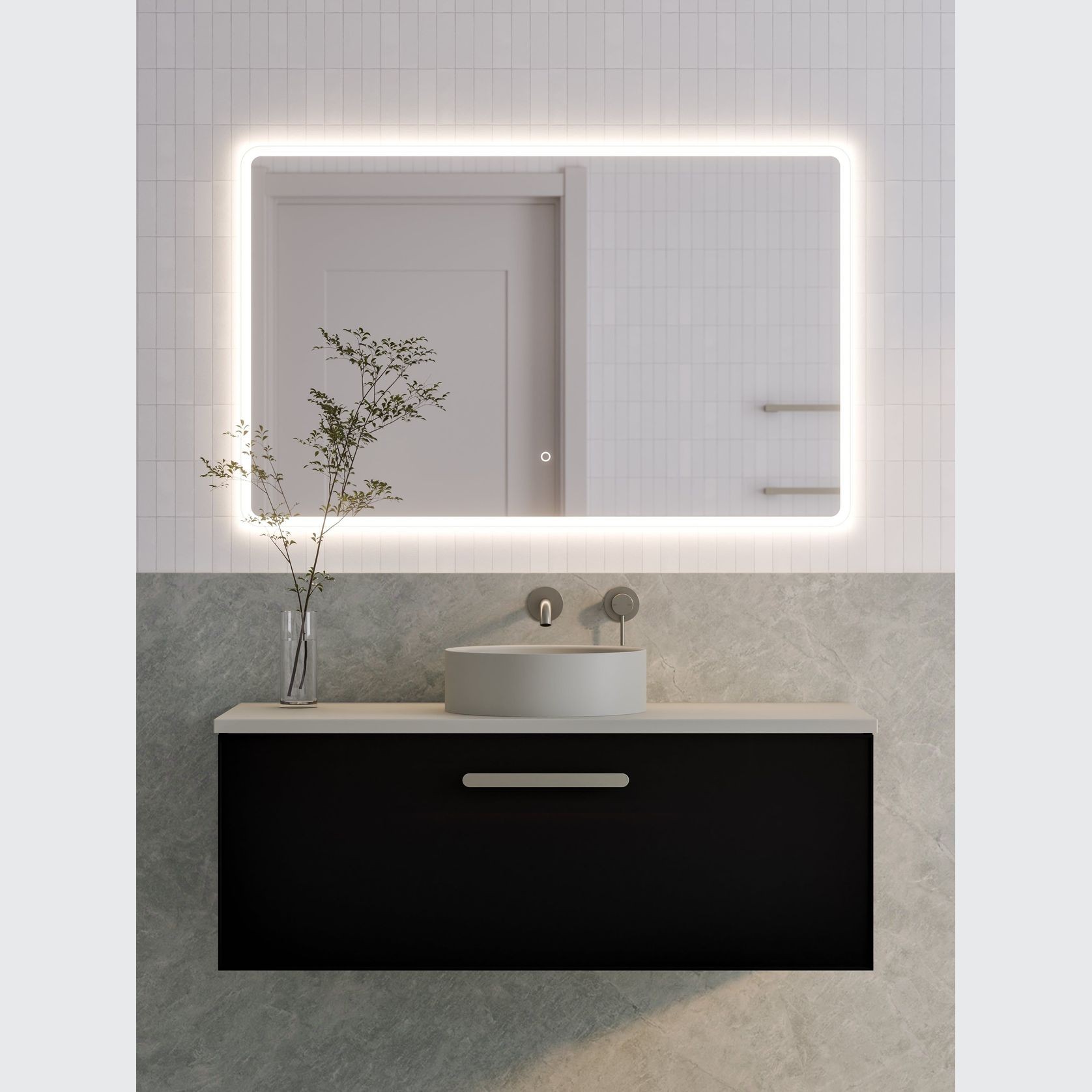 Lineare 1200 Axel Single Drawer Vanity gallery detail image