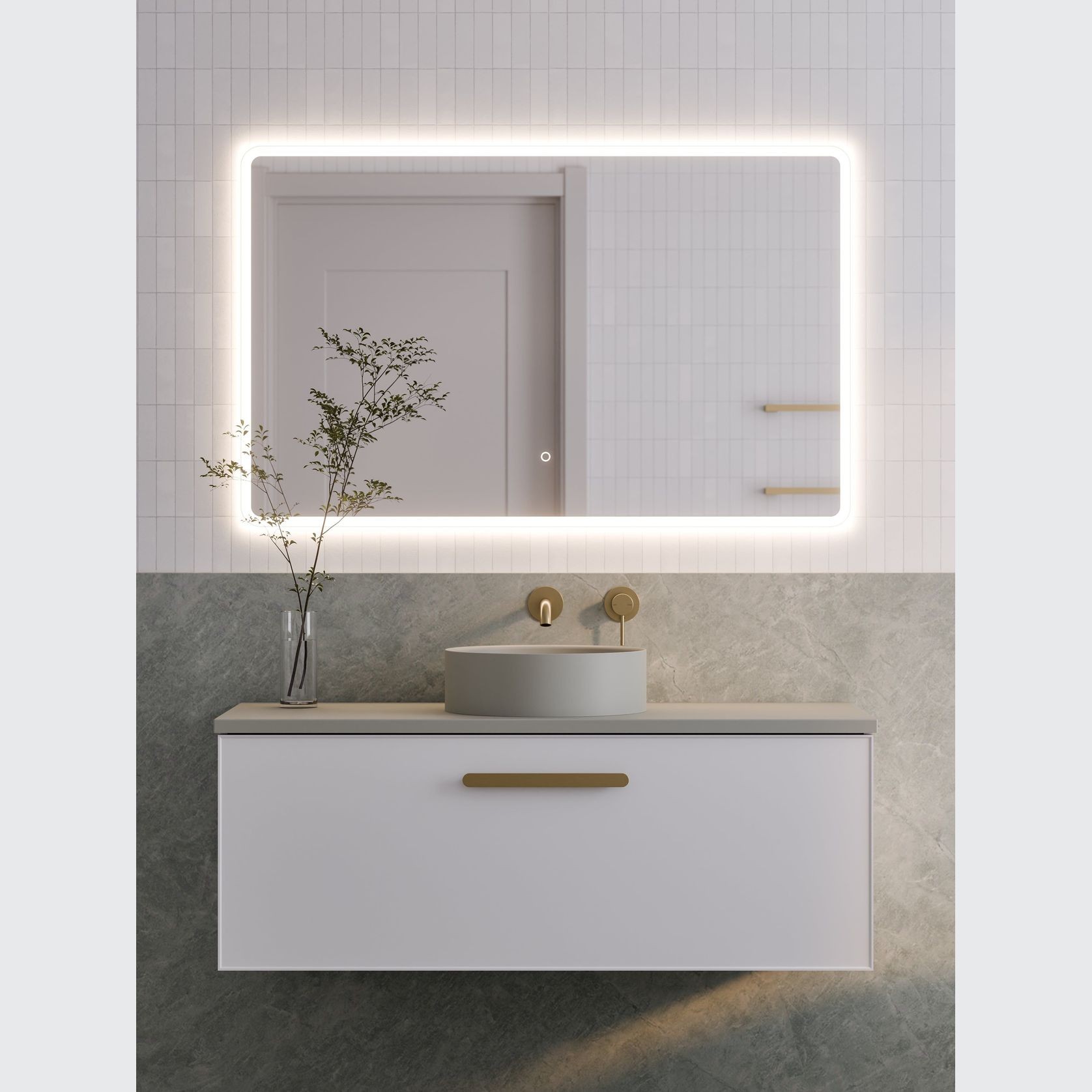 Lineare 1200 Axel Single Drawer Vanity gallery detail image