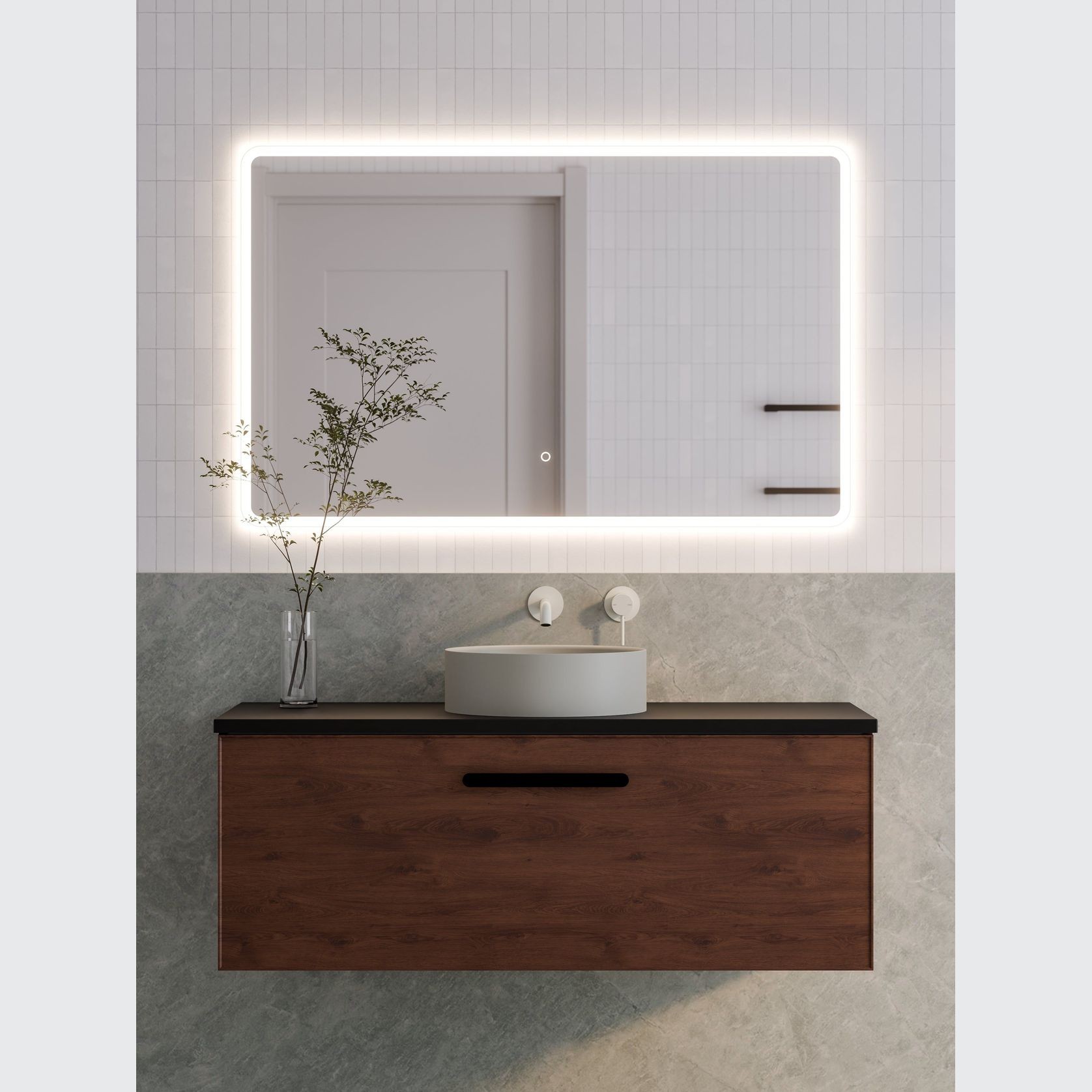 Lineare 1200 Axel Single Drawer Vanity gallery detail image