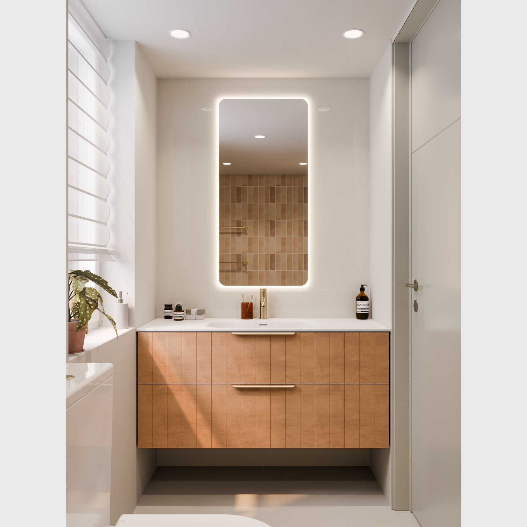 Lineare 1200 Coastal Double Drawer Vanity gallery detail image